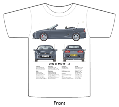 MGTF 160 2002-05 T-shirt Front